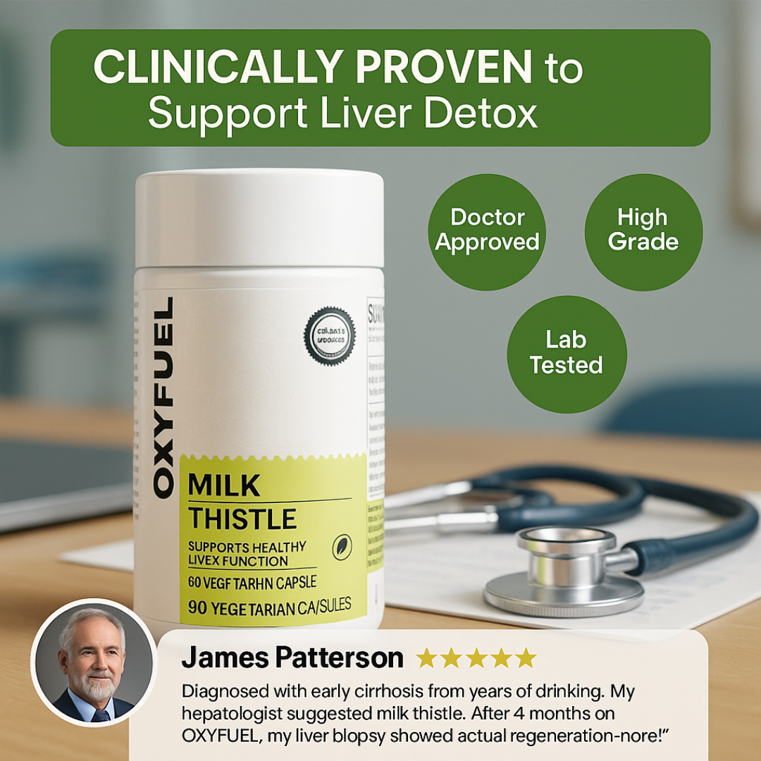 WENUTRI™ Milk Thistle Liver Detox & Colon Cleanse